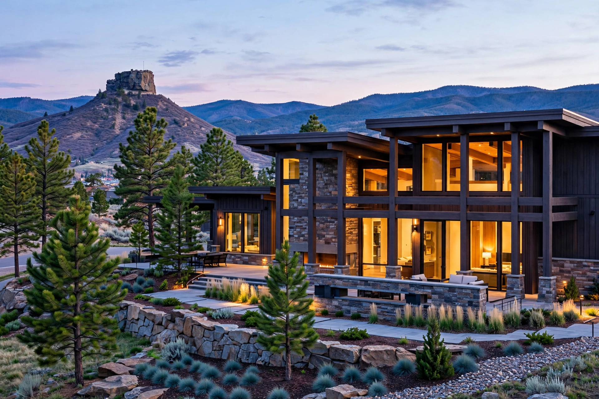 Luxury mountain-modern home in Castle Rock, Colorado